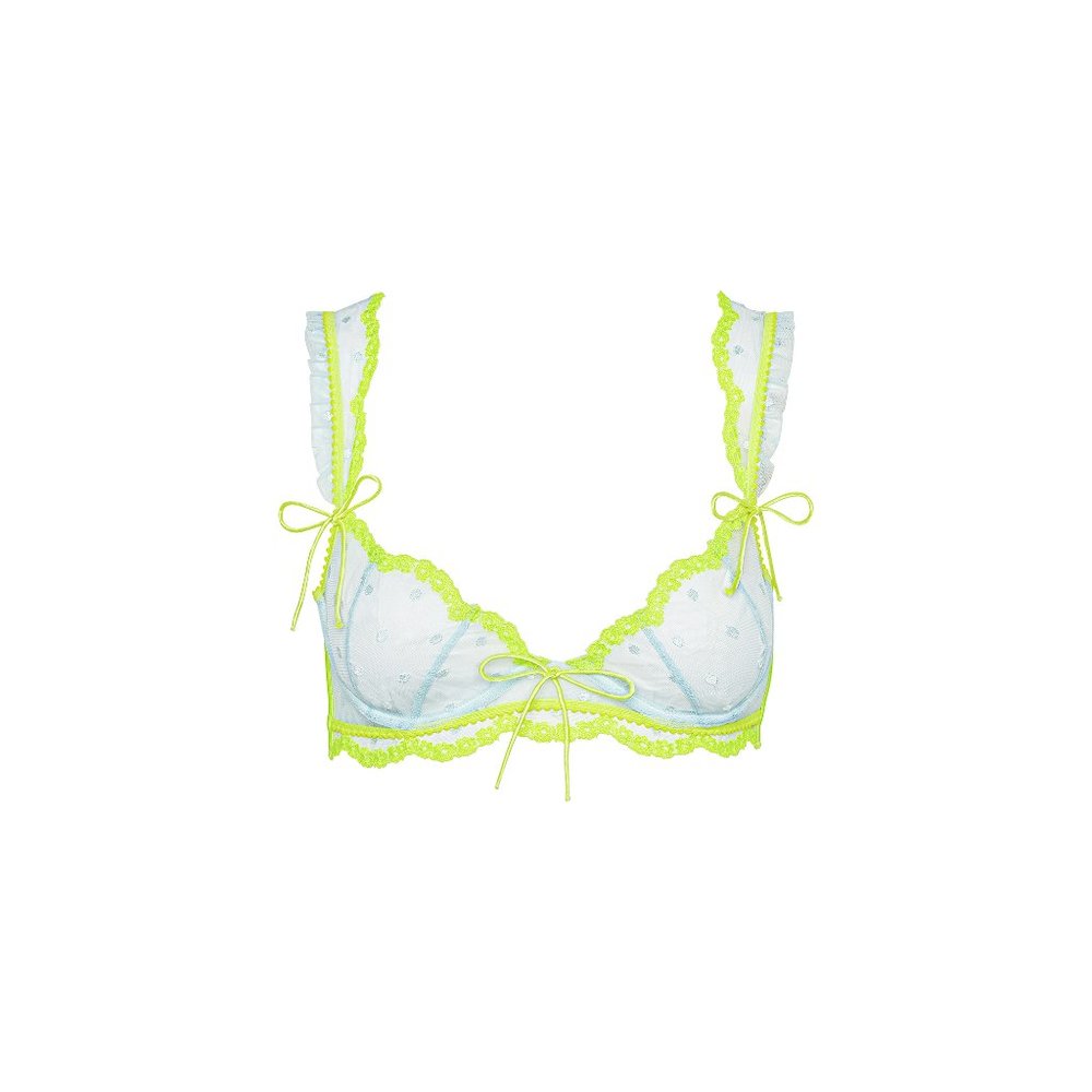 For Love and Lemon Neon Dottie Bra